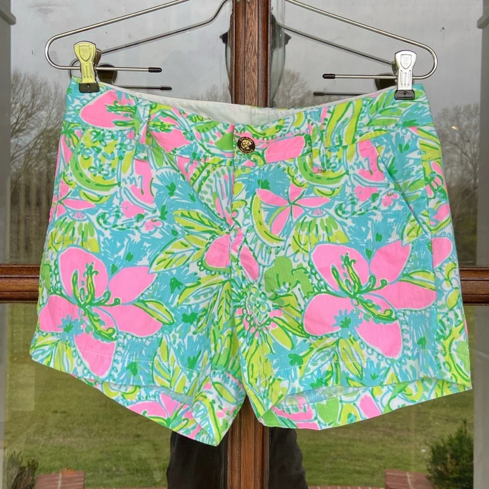 Lily Pulitzer The Callahan shorts. Size 0 - Picture 1 of 5